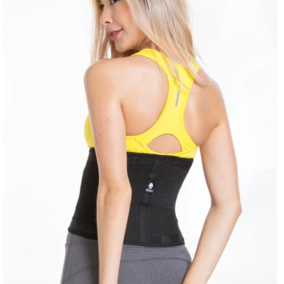 ez sweat Tecnomed Waist Trainer Faja Workout Fitness Belt Shaper - Picture 7 of 7